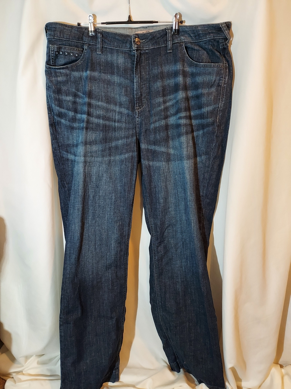 Ariat Frazey High Rise Slim Trouser Jeans Florida Wash Dark Indigo Blue 22WL